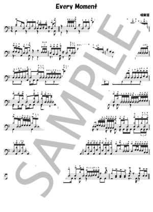 Every Moment ドラム 中〜上級