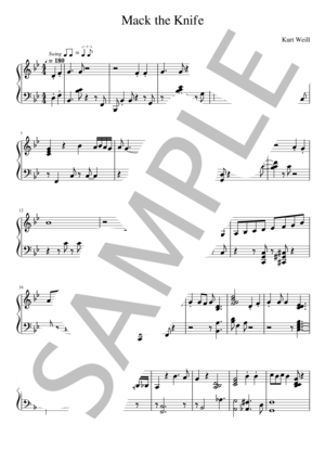 Mack the knife (Moritat)