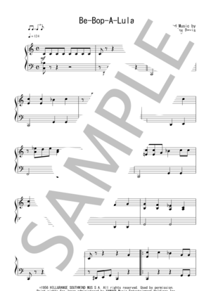 Be Bop A Lula（初級）：Sheriff／Vincent