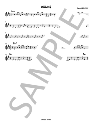 Knowing ピアノ（ソロ） 入門