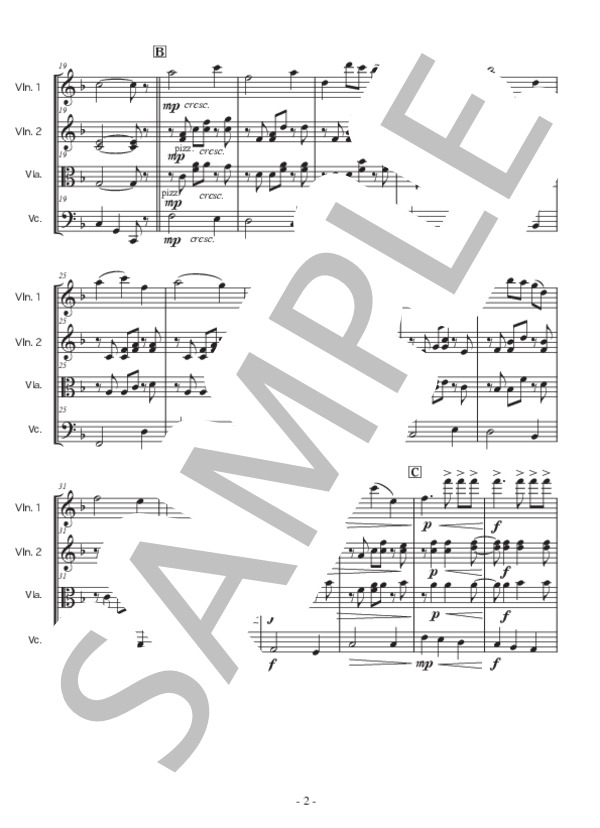 楽譜】カヴァレリア・ルスティカーナより「間奏曲」 / ピエトロ