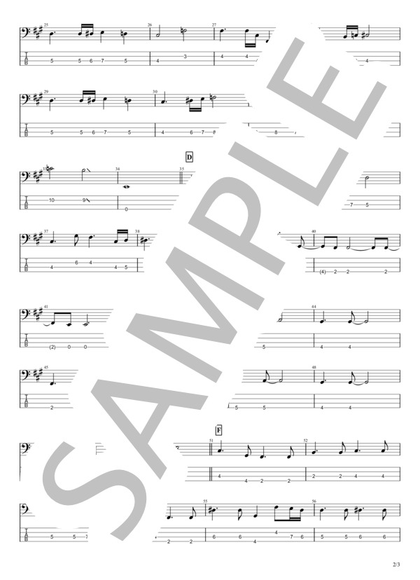 楽譜 You Re The Only 小野 正利 エレキベース 入門 Piascore 楽譜ストア