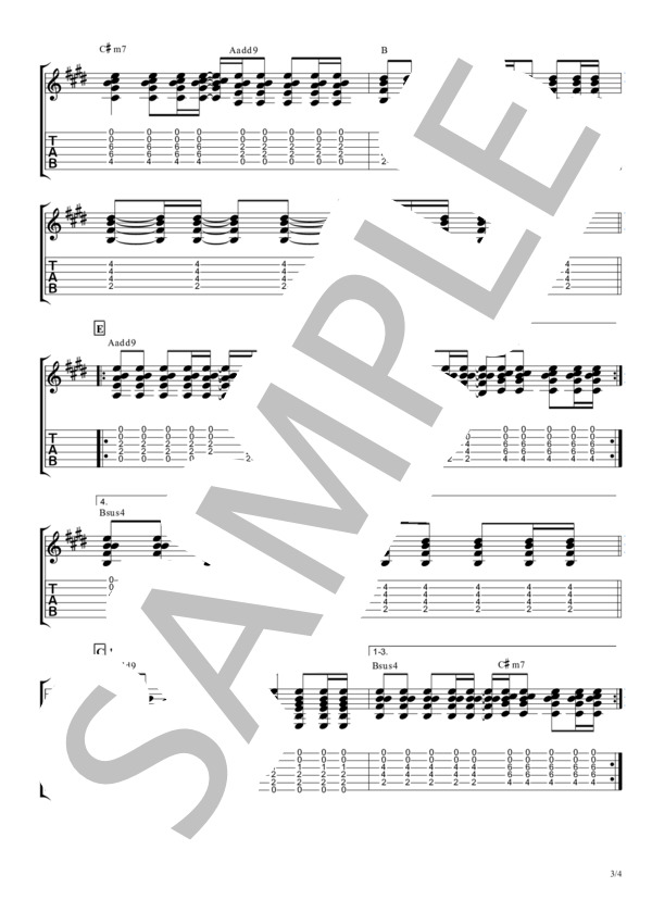 楽譜 手をつなごう Tab譜 絢香 絢香 ギター弾き語り 初 中級 Piascore 楽譜ストア