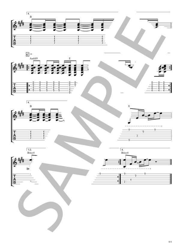 楽譜 手をつなごう Tab譜 絢香 絢香 ギター弾き語り 初 中級 Piascore 楽譜ストア