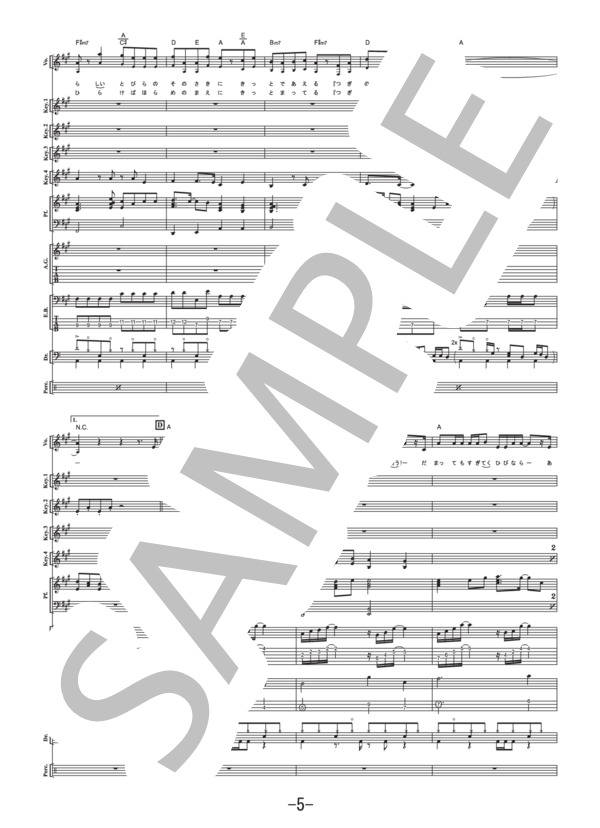 楽譜】扉 / GReeeeN バンドスコア / GReeeeN (バンドスコア / 中級