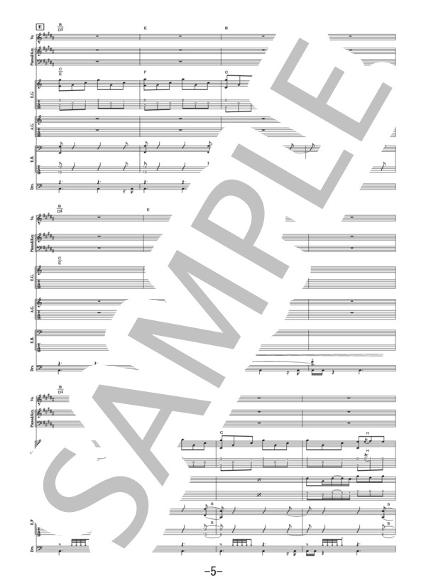 楽譜】You were here / BUMP OF CHICKEN バンドスコア / BUMP OF