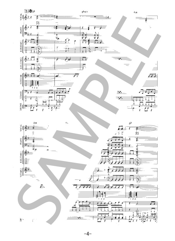 楽譜】春～spring～ / Hysteric Blue バンドスコア / Hysteric Blue