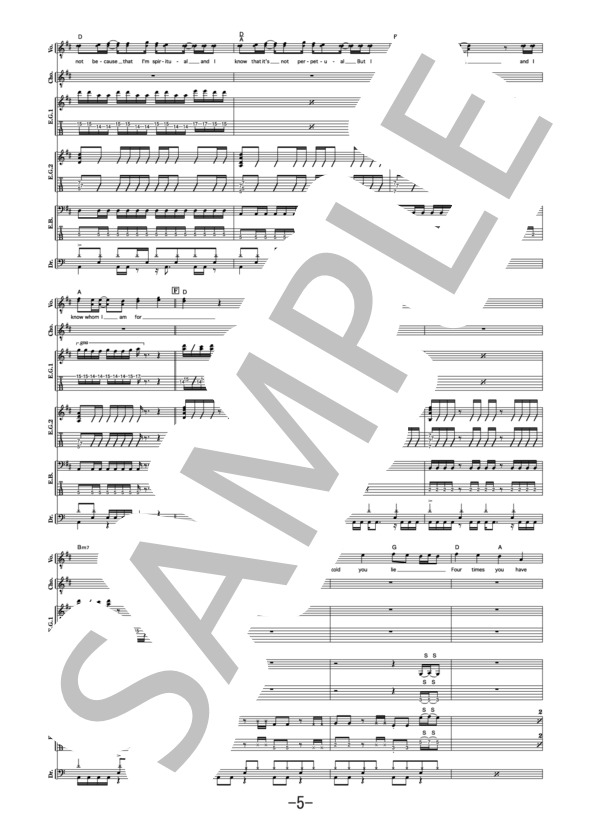 バンドスコア4冊　RADWIMPS バンドスコア RADWIMPS score book 「アルトベンリーの兵器