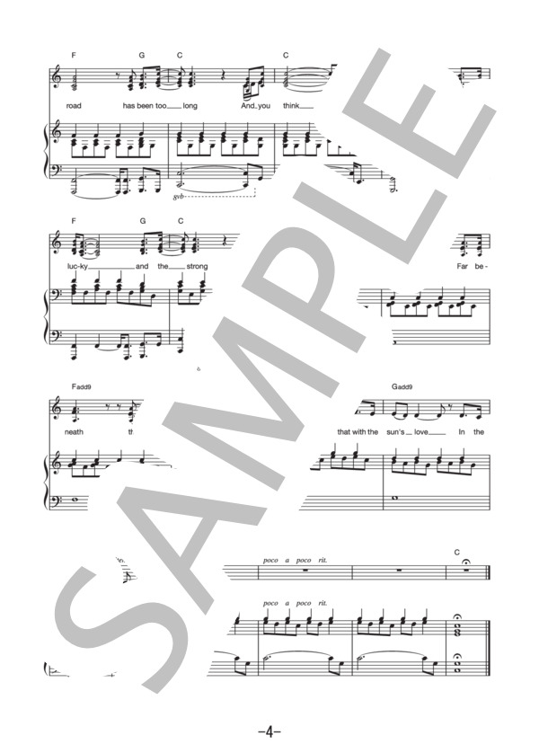 楽譜】THE ROSE / Bette Midler ピアノ＆ヴォーカル譜 / Bette Midler