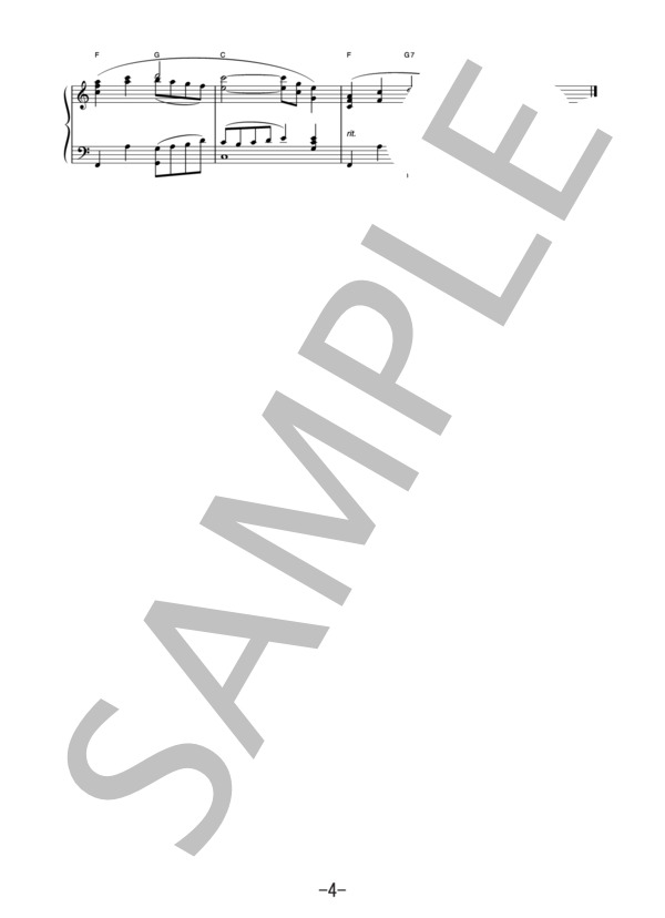 しあわせになろうよ  /  長渕 剛 (ピアノソロ譜） / 中級 - サンプル譜面 4/5