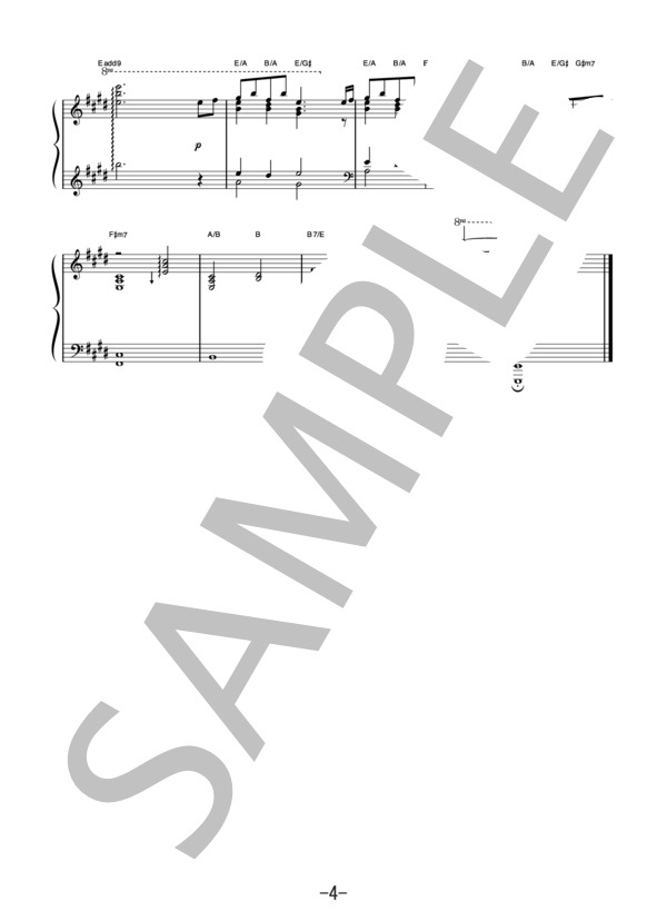 TAKUMI / 匠  /  松谷卓  (ピアノソロ譜） (松谷 卓) / 中級 - サンプル譜面 4/4