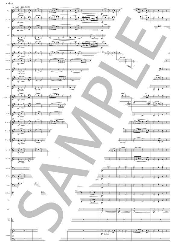 La pentola magica, P. 129”Finale” (Ottorino Respighi) / オーケストラ 中〜上級 - サンプル譜面 4/5