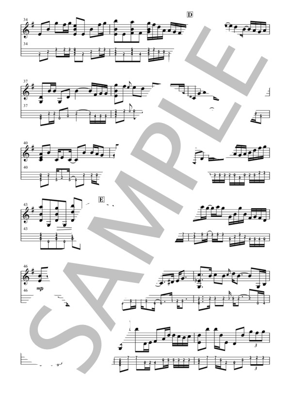 【Mn】Mr.Children  /  足音 〜Be Strong / アンサンブル弦楽 中〜上級 - サンプル譜面 3/5