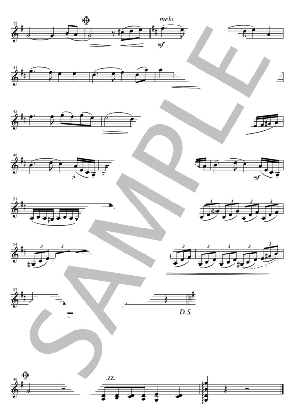 SFC006 優雅な月よ / ベッリーニ（フルート二重奏） (ヴィンチェンツォ・ベッリーニ) / その他 - サンプル譜面 4/5