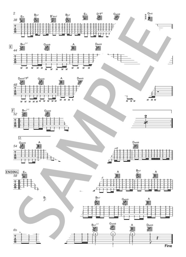 楽譜】米津玄師 + 菅田将暉 ギター TAB譜 リズム スコア 楽譜 / 米津