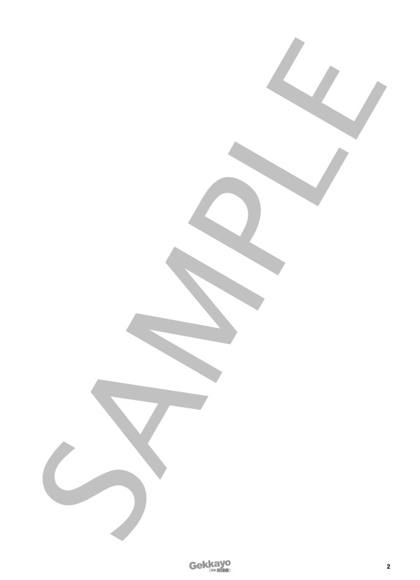 【アン・ルイス】あゝ無情【メロディ譜】 / その他 - サンプル譜面 2/5