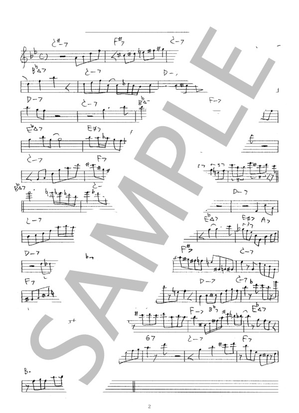 This I Dig Of You Lead Sheet 【楽譜】This I Dig Of You ジャズ アドリブソロ コピー譜 in C 楽器用 / MOBLEY HANK (全て / 初〜中級