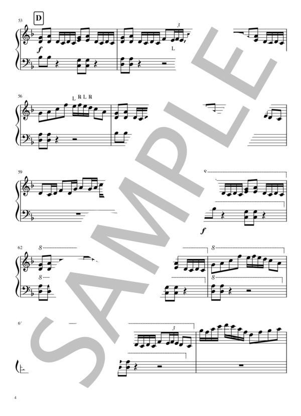 楽譜】千本桜 マリンバソロ版 senbonzakura for solo marimba
