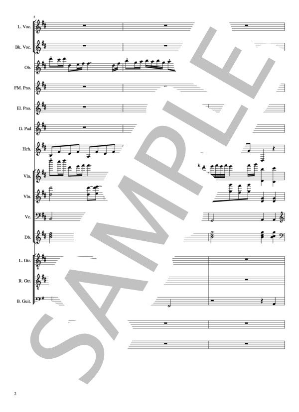 楽譜】空からこぼれたStory - ダ・カーポ / ダ・カーポ (バンドスコア