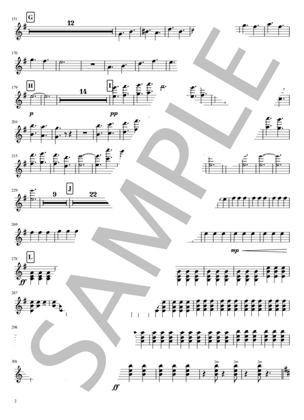 The Road to Lisdoonvarna【マンドリンオーケストラで】 (（不明）) / 上級 - サンプル譜面 5/5