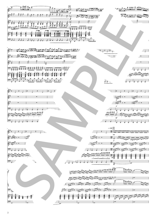 M.O.の為の「宵祭り」 (吉田 大将) / マンドリン その他 - サンプル譜面 2/5