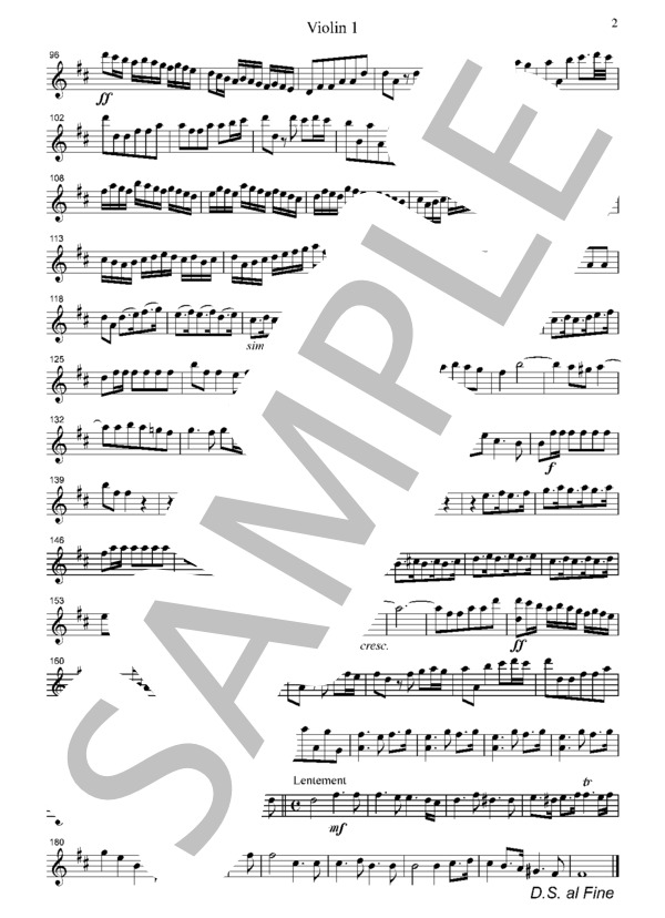 楽譜 ヘンデル 王宮の花火の音楽序曲 弦楽四重奏 Ch111 ゲオルグ フリードリヒ ヘンデル アンサンブル弦楽 中級 Piascore 楽譜ストア