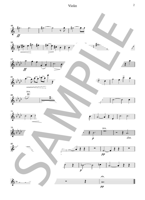 リスト 愛の夢  ピアノトリオ PL101 (フランツ・リスト) / アンサンブル弦楽 中級 - サンプル譜面 2/5