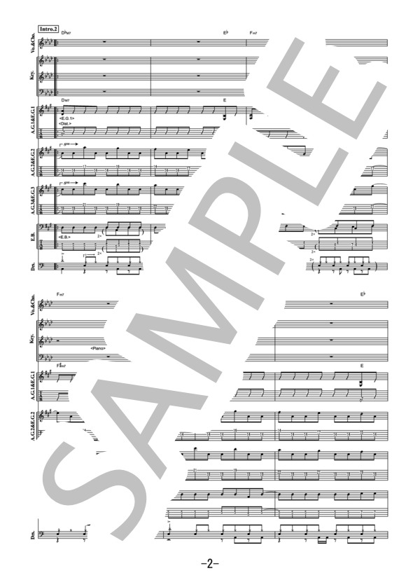 楽譜】RESISTER / ASCA バンドスコア / ASCA (バンドスコア / 中級