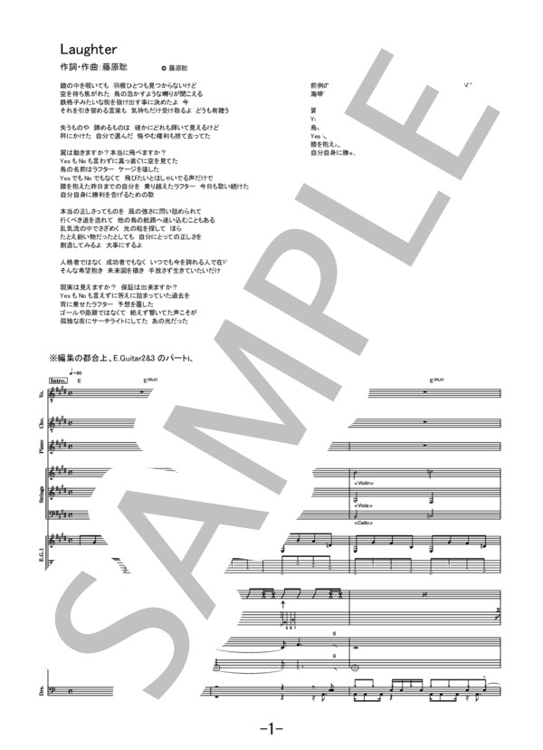 楽譜】IT'S MAGIC / THE SQUARE (バンドスコア / その他