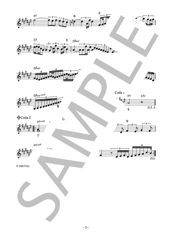 楽譜】KIX・S 「また逢える」 コード・歌詞カード付き