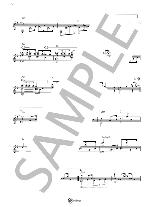 楽譜 22才の別れ 伊勢 正三 ギターソロ 中級 Piascore 楽譜ストア