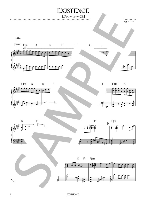 L'Arc~en~Ciel 公式楽譜集 4冊セット　バンドスコア L'Arc~en~Ciel 公式楽譜集 4冊セット バンドスコア L'Arc