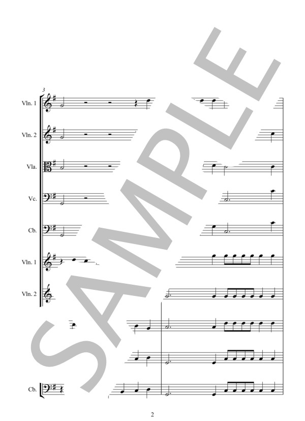 楽譜】CANZON SEPTIMI TONI A 8 Ch 172 for DOUBLE STRING ENSEMBLE