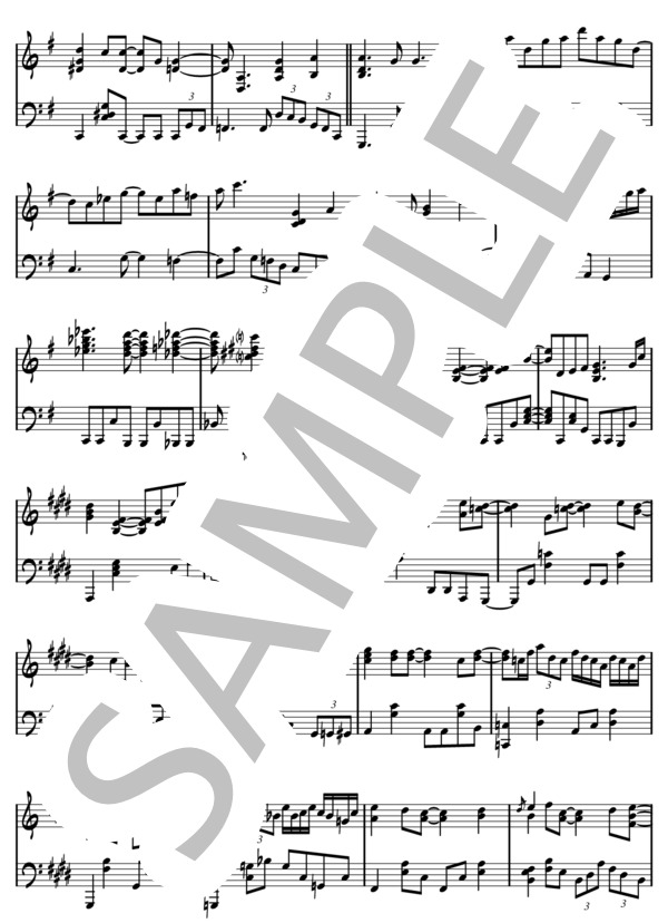 I will... (藍井 エイル) / ピアノソロ 中〜上級 - サンプル譜面 3/5