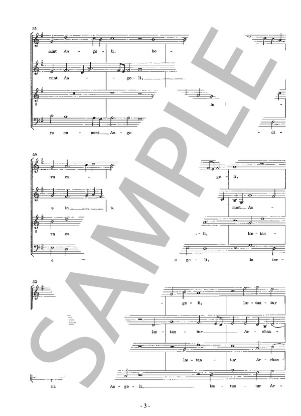 Hodie Christus natus est (Laurus・Patavus) / ピアノソロ 入門 - サンプル譜面 3/5