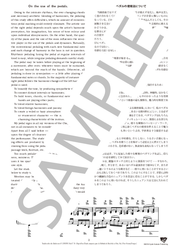 ショパンのエチュードによる練習曲 ショパンの3つの練習曲（モシェレスとフェティスの教則本のための）第2番による 第1ヴァージョン［ホ長調］ (レオポルド・ゴドフスキー) / ピアノソロ 中〜上級 - サンプル譜面 3/5