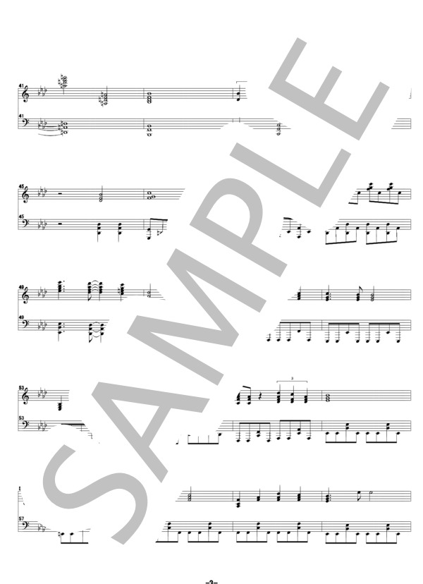 ジオウ時の王者 (常盤ソウゴ（CV：奥野壮）) / ピアノソロ 中級 - サンプル譜面 3/5