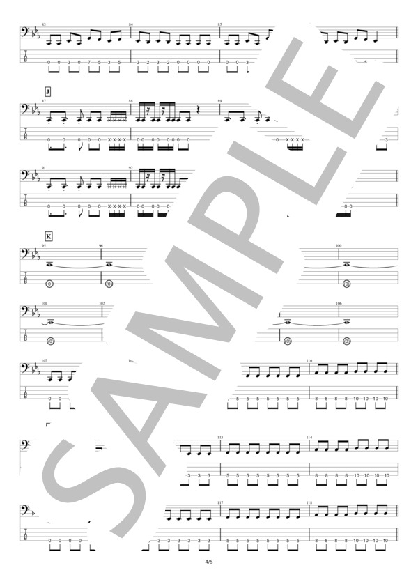 楽譜 ベース ウォウウォウイェイイェイ酒ナイト 夕闇に誘いし漆黒の天使達 エレキベース 初 中級 Piascore 楽譜ストア