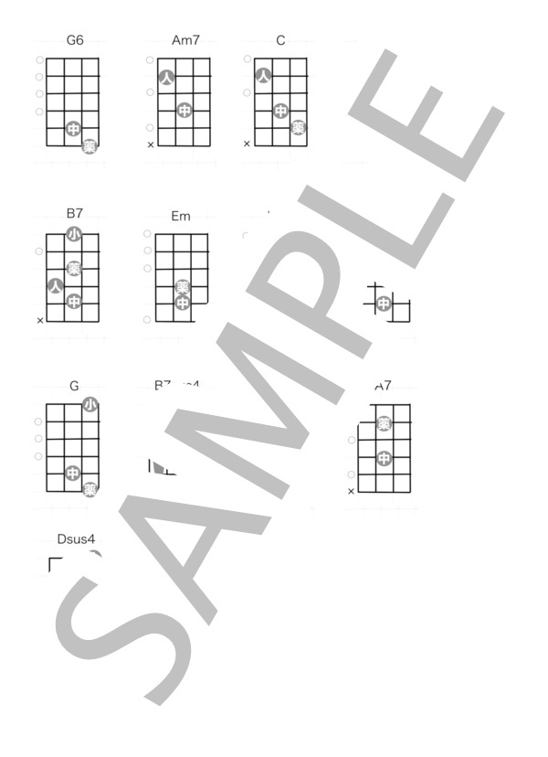名もなき詩 (Mr.Children) / ギター弾き語り 初〜中級 - サンプル譜面 3/3