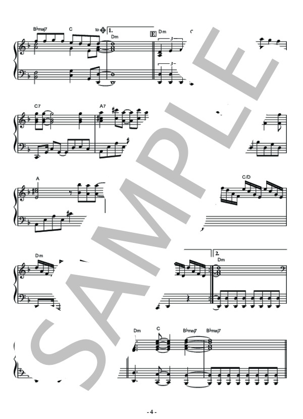 楽譜】炎 ピアノソロ用楽譜 / 西城 秀樹 (ピアノソロ / 中級