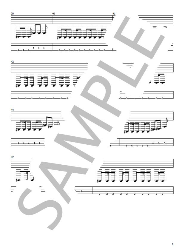 楽譜】NEVER ENDING STORY / BLUE ENCOUNT / BLUE ENCOUNT (エレキ