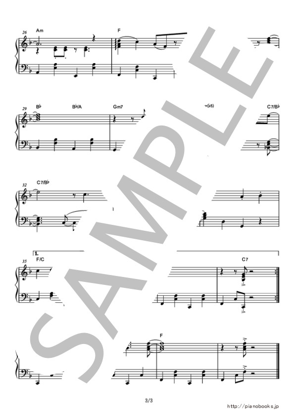 楽譜 ママがサンタにキッスした クリスマスソング ピアノソロ 中級 Piascore 楽譜ストア