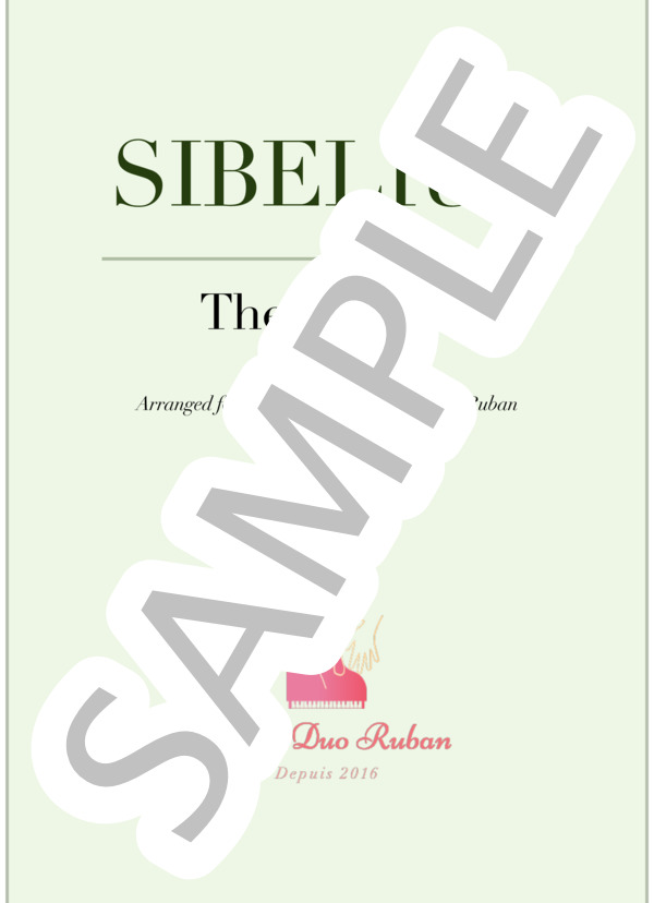もみの木(5つの小品より） (ジャン・シベリウス) / ピアノ連弾 上級 - サンプル譜面 1/5