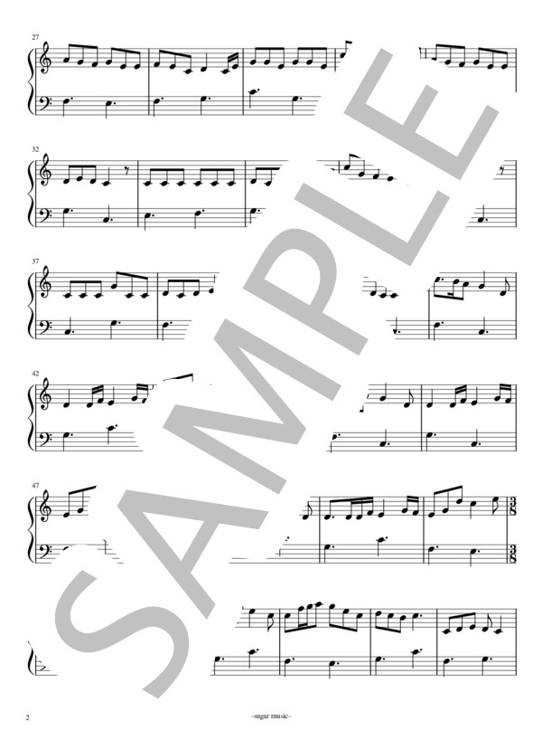 楽譜】キララ / CHiCO with HoneyWorks 初心者用 簡単 ピアノソロ楽譜