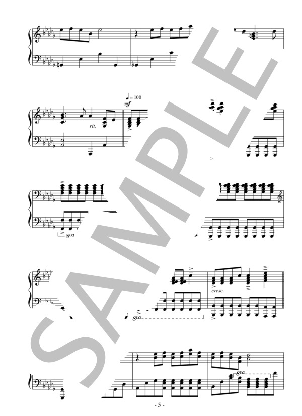 坂本龍一 Merry Christmas Mr. Lawrence ピアノ譜 Merry Christmas, Mr. Lawrence - Ryuichi Sakamoto Sheet Music for