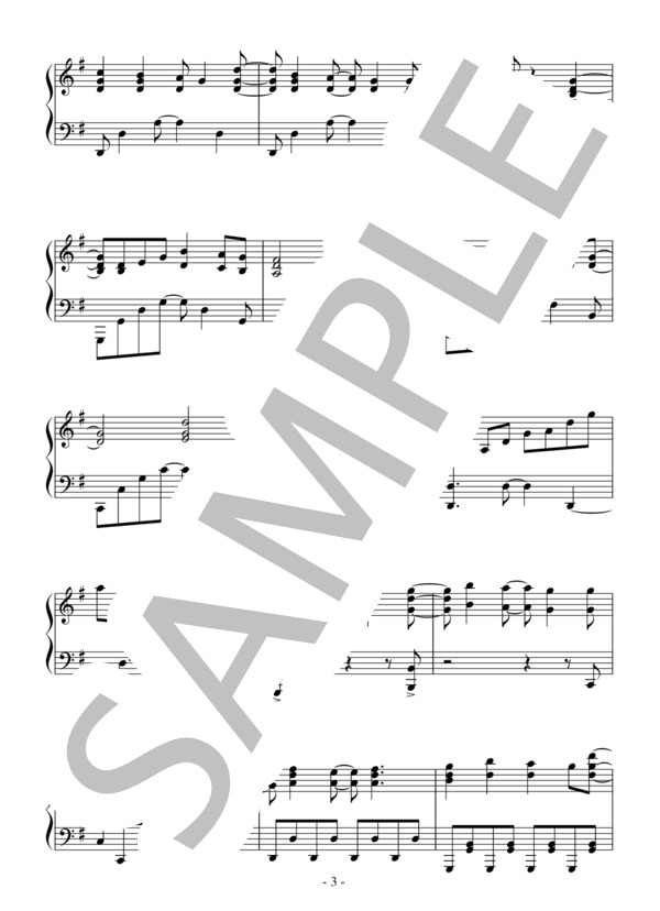 Love Good Time(中級 TVサイズ）：アニメ「オオカミ少女と黒王子」OST (Special Thanks) / ピアノソロ 中級 - サンプル譜面 3/4