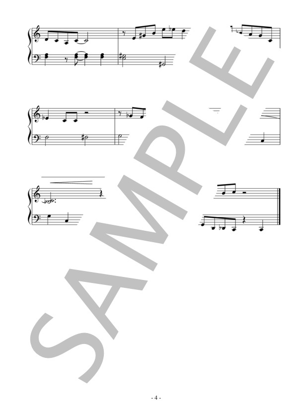 Down By the Riverside Jazz Ver.(初級）：ゴスペル (Traditional) / ピアノソロ 初級 - サンプル譜面 4/4