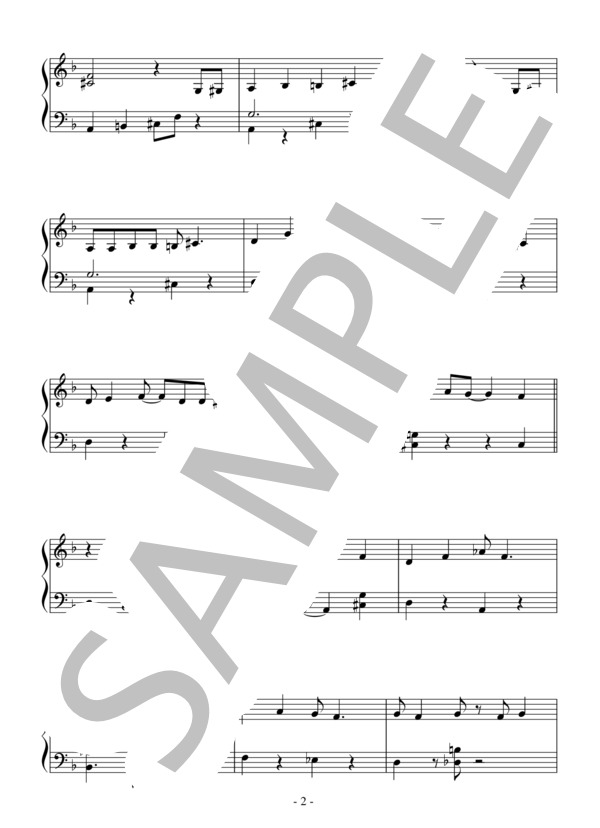 Friend Like Me(初級）：ディズニー映画「アラジン」OST / ピアノソロ 初級 - サンプル譜面 2/5