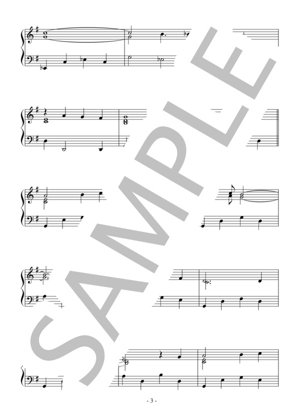 So in Love(初級）：コール・ポーター / ピアノソロ 初級 - サンプル譜面 3/5