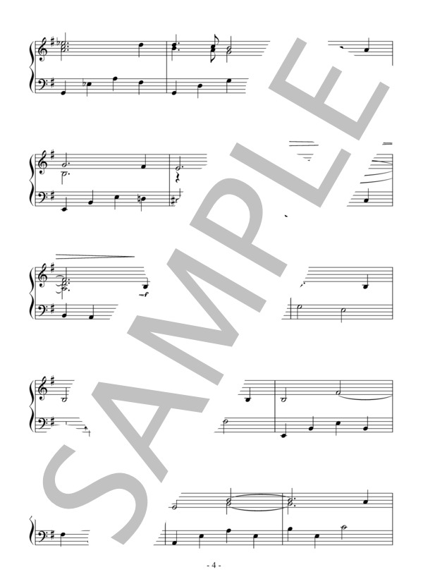 So in Love(初級）：コール・ポーター / ピアノソロ 初級 - サンプル譜面 4/5